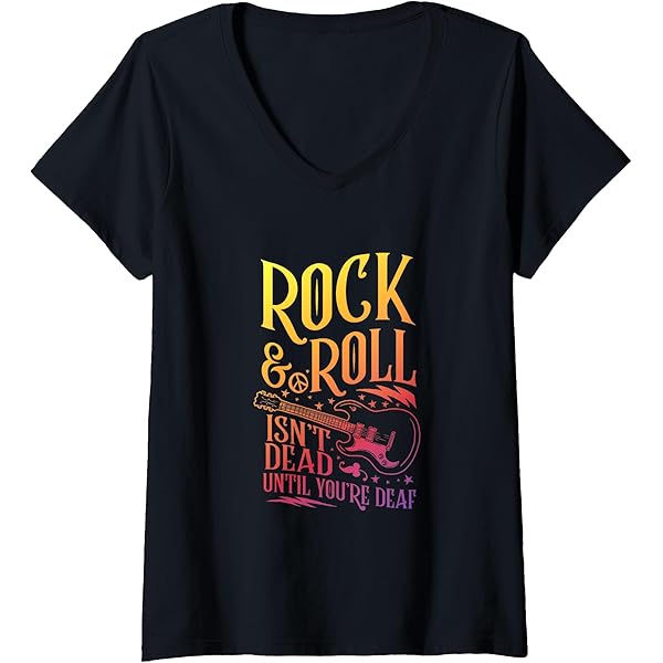 Amazon.com: Funny Rock Music Quote, Classic Rock Fan Concert T