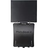 MusBoard FF10 Flip Folder for Marching Band Lyres, 10 Sleeves | Marching Lyre Compatible &bull; Secure Sheet Holding &bull; 10 Sleeves / 20 Sheets