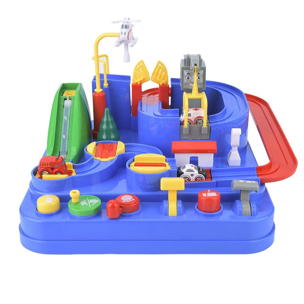 Zerodis. Race Track Toy, Electric Car Track Maze Adventure Game Toys