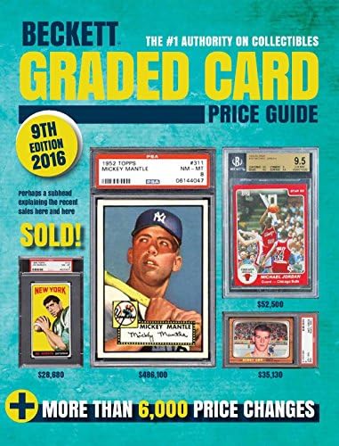 Beckett Graded Card Price Guide No. 9 Paperback – December 18, 2015