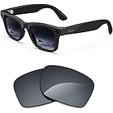 Replacement Polarized Lenses Compatible with Ray-Ban Meta Wayfarer RW4006/(Gen 2) RW4012 50mm& RW4008 RW4012 53mm