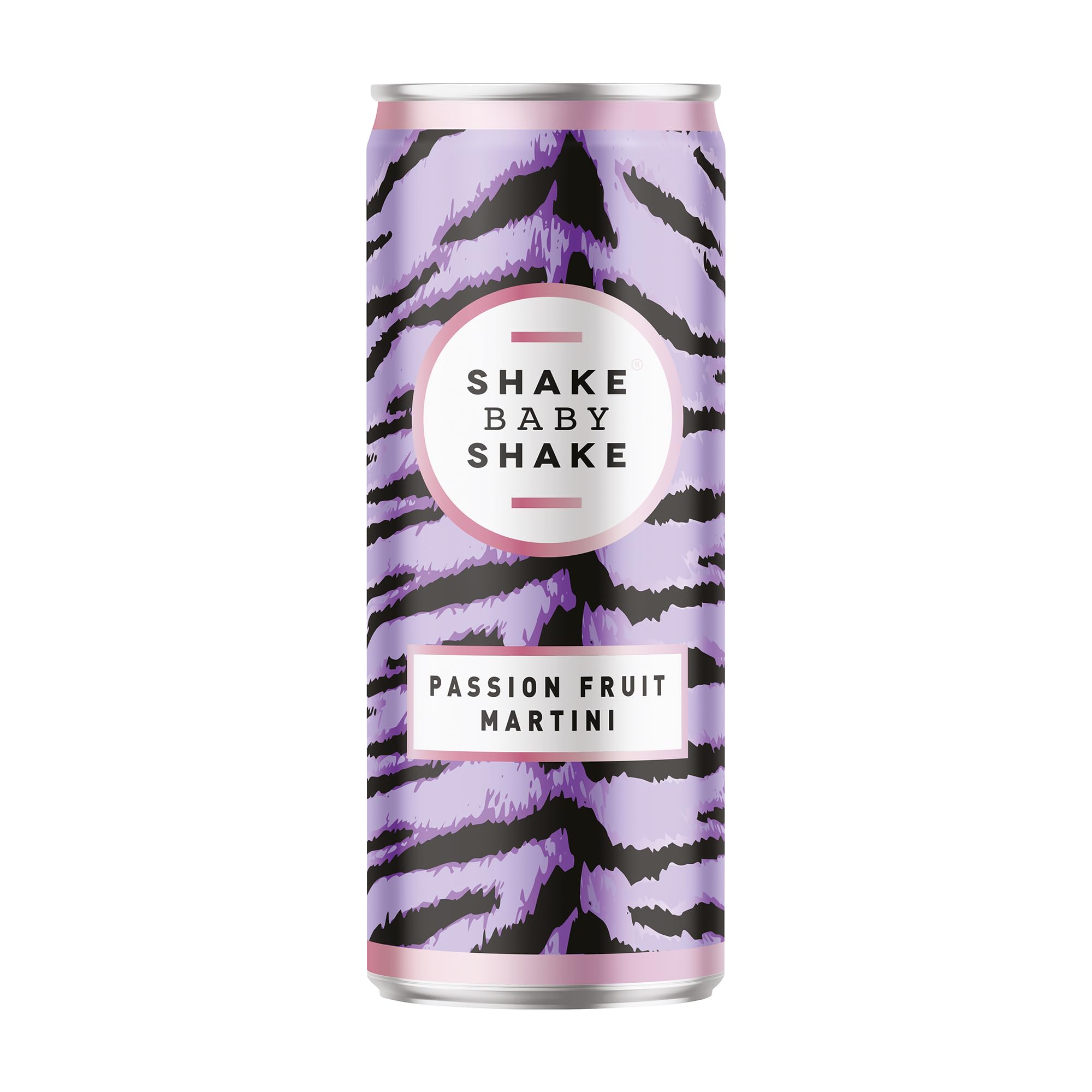 Shake Baby Shake Passion Fruit Martini Cans, 12 x 250 ml