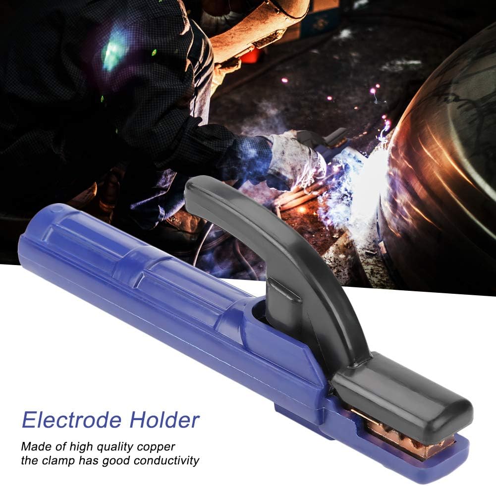 300 A Soldering Electrode Clamp Copper Electrode Holder Insulated by Electrode Holder for Welding Machine with Anti-Scalding and Non-Driver Support - Image 4