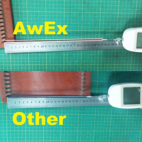 AwEx Strong Hair Ties Black,No Metal,4mm Thick Hair Elastics, No-Metal Ponytail Holder,Pack of 108 ct - Thumbnail 2