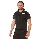 Rothco Security Ranger Vest, Black, 4X
