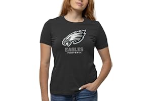 Team Fan Apparel Women's NFL Ultimate Fan Logo Short Sleeve T-Shirt - 100% Cotton - Officially Licensed - Tagless Tee