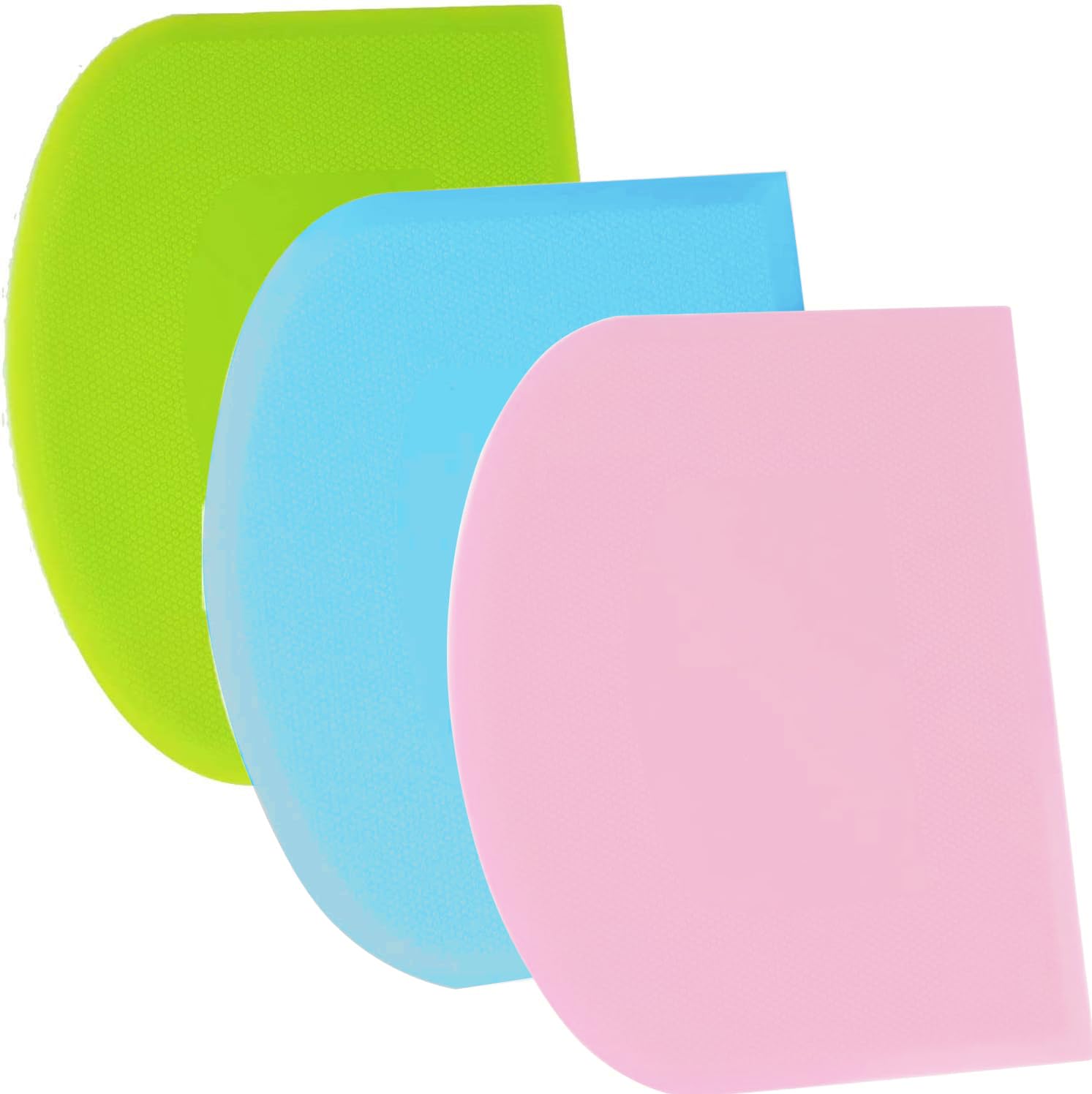 SURDOCA Dough Scraper Bench Scraper - 3P 4.7x3.7