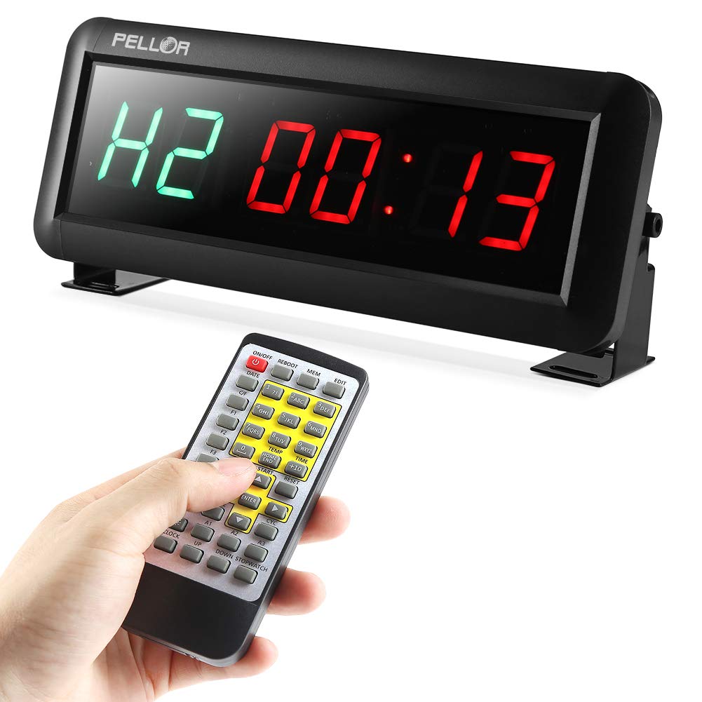 Timer Palestra Digitale PELLOR Orologio Da Parete Palestra Gy Tier