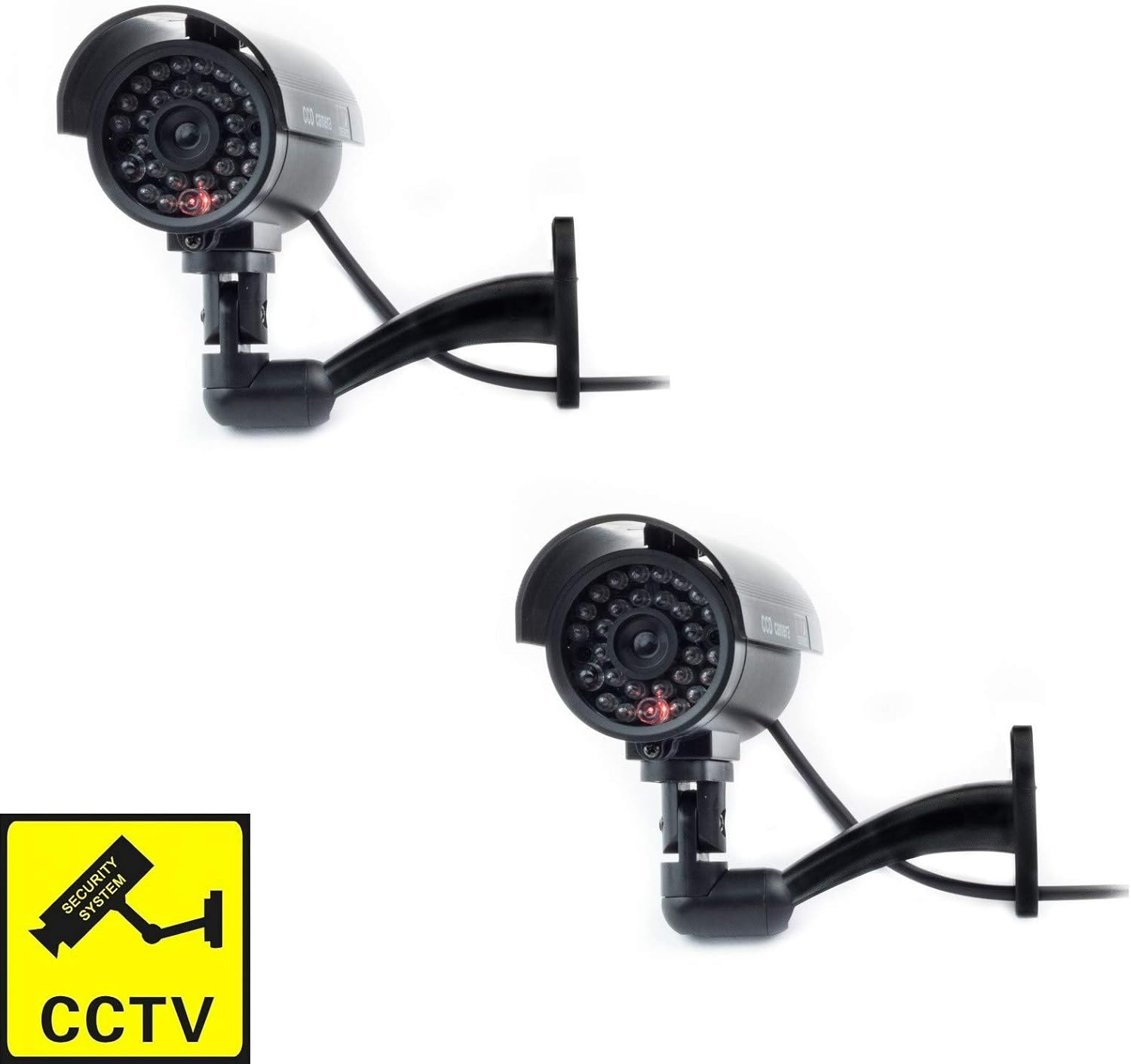 Videocamera Fittizia Con LED Lampeggiante - Simulazione Sicurezza Per Interni Ed Esterni - Foto 7