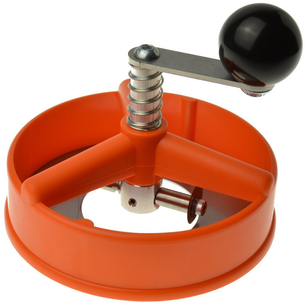 Enterprise Products Circle Cutter 38mm, DIY Paper or Lightweight Fabrics Craft Cutting Tool for 38mm Badge Making with Adjustable Blade Centre and Perspex Cutting Board