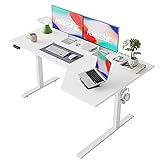 Agilestic Electric Standing Desk, L-Shaped 59