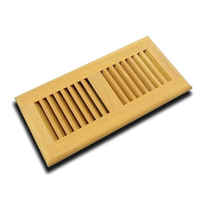 Welland Hardwood Vent Floor Register Self Rimming Unfinished 2