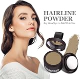 LOPHE Instantly Hairline Powder Dark Brown Hairline Concealer Pen Mirror Puff view 7