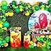 Party Rock Inc Lion King Party Supplies - Jungle Theme Party Supplies - Safari Decorations 158 PCS Balloon Garland Kit for Birthday - Baby Shower - Kids Party Favor