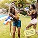 PEFECEVE Water Gun Blaster for Kids, 2 Pack 800 CC Capacity 40Ft Long Range Squirt Guns for Adults, Pool Toys for Teens Swimming Beach Sand Water Fighting Air Cannon Toy