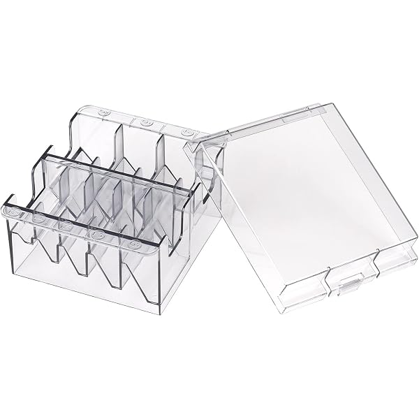 Beaupretty 10-teilige Aufbewahrungsbox Für Haarschneidekämme – Transparenter Kunststoff-Organizer Für Friseure