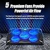 CP3-Laptop-Cooling-Pad-5-Quiet-Fans-Laptop-Cooler-Support-Up-to-173-Inch-Heavy-Duty-Notebook-Gaming-Laptop-Cooling-Stand-with-LED-Light-for-Gaming-Office-Work-from-Home-Blue CP3 Laptop Cooling Pad 5 Quiet Fans Laptop Cooler, Support Up to 17.3 Inch Heavy Duty Notebook, Gaming Laptop Cooling…