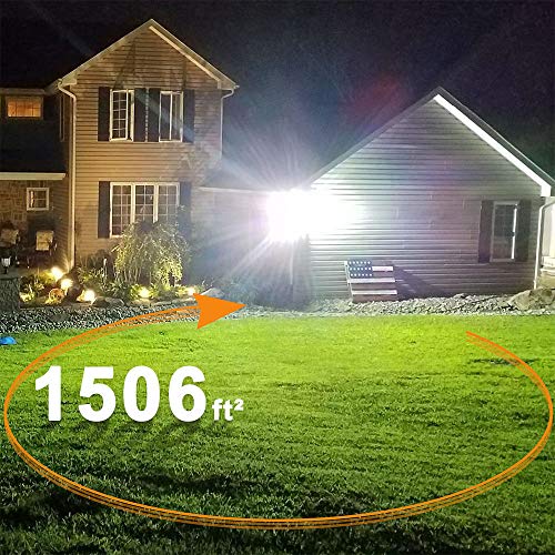 LED Flood Light, STASUN 150W 13500lm Dusk to Dawn Security Lights with 330°Wide Lighting Area (Photocell Included), 6000K Daylight, OSRAM LED Chips, Waterproof, Great for Yard, Street, Parking Lot - Thumbnail 3