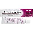 Cushion Grip Thermoplastic Denture Adhesive, 1 oz – Refits & Tightens Loose Dentures, Secure Custom Fit, Long-Lasting Comfort