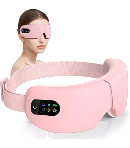 EYE MASSAGER アイマッサージャー Amazon.com: ZZR SEVEN Eye Massager | with Heat, Eye Mask