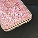 CRAZY PANDA Case Compatible for iPhone 6 6S Case, 3D Creative Luxury Bling Glitter Sparkle Case Infused with Glitter and Stars Moving Quicksand (no Liquid Design) - Pink Diamonds