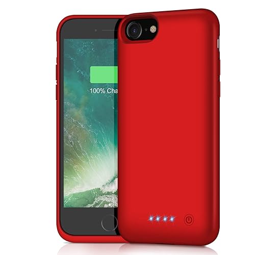 Battery Case for iPhone 8/7/6s/6/SE(2020),[6000mAh] Protective