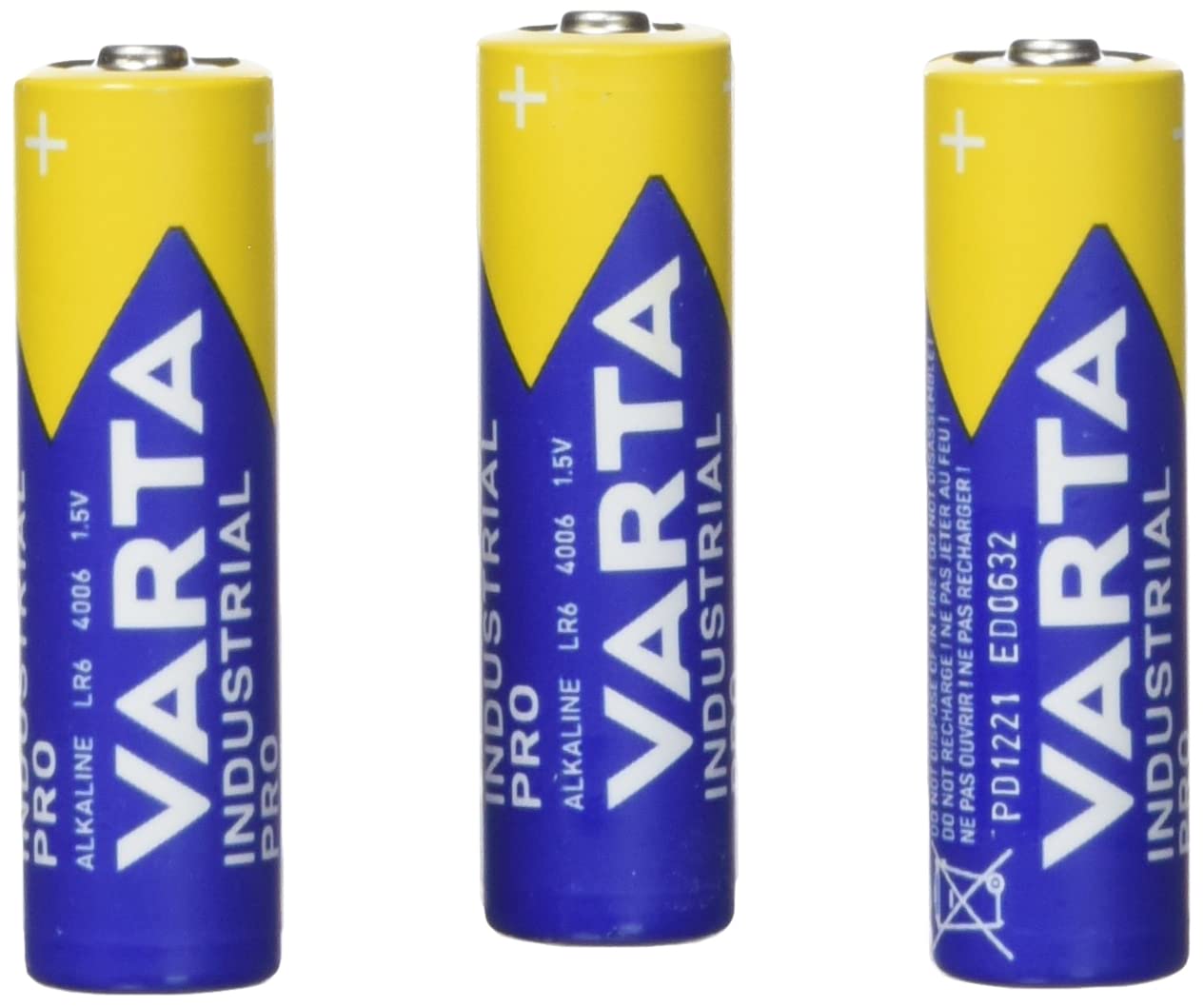Varta 04006 211 111 Alkaline 1.5 V Non-rechargeable Battery – non-rechargeable batteries (Alkaline, Cylindrical, 1.5 V, 10 pc (S), AA, Box)