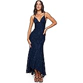 Princess Polly Womens Cyrene Maxi Dress Navy