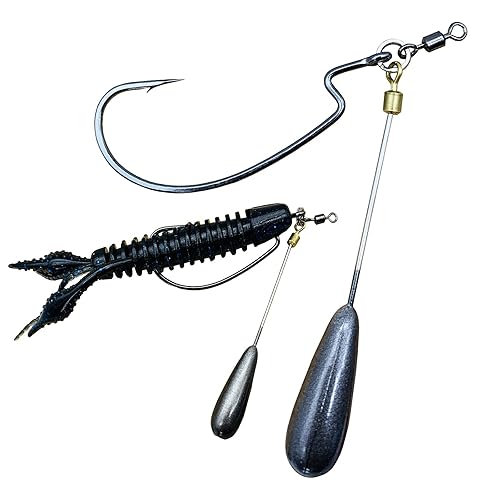 Drop Shot Rig Kit Bass Fishing Packs for Bass Fishing Lures