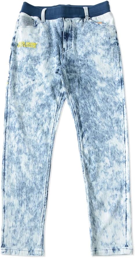 Amazon Nesta Brand ネスタブランド デニムパンツ スウェット ブリーチ加工 ライオンロゴプリント 211nb1805 ジーンズ 通販
