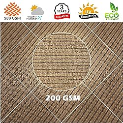 Royal Shade 6' x 15' Brown Custom Size Order to
