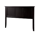 Atlantic Furniture Madison Kopfteil – Walnuss-Optik, Für Full-Size Betten | Traditionelles Design Aus Umweltfreundlichem Hartholz
