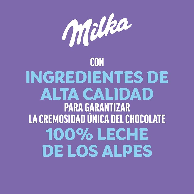 Barra grande de chocolate ao leite alpino milka mmmax choco swing com biscoito, recheio de creme de leite e recheio de creme de cacau 300g