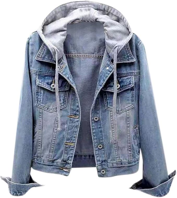 jacket with lights in hood