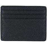 Tapp Collections RFID Protect Slim Minimalist Pocket Leather Wallet Card Holder - Black