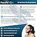 Chin Strap for Snoring by Peaceful Night - 2 Pack of Anti Snoring Chin Strap - Adjustable Jaw Strap and Comfortable Snore Chin Strap