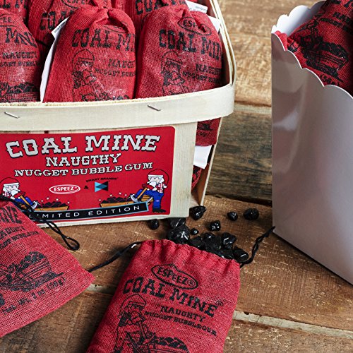 Old Fashioned Bubble Gum Candy: Fruit Flavor Chewing Gum in Individual Drawstring Bags by Espeez - Candy Buffet Vintage Bulk Candy Packs for Parties and Special Events - Coal Mine Nugget Gum - 24 Bags - Thumbnail 2