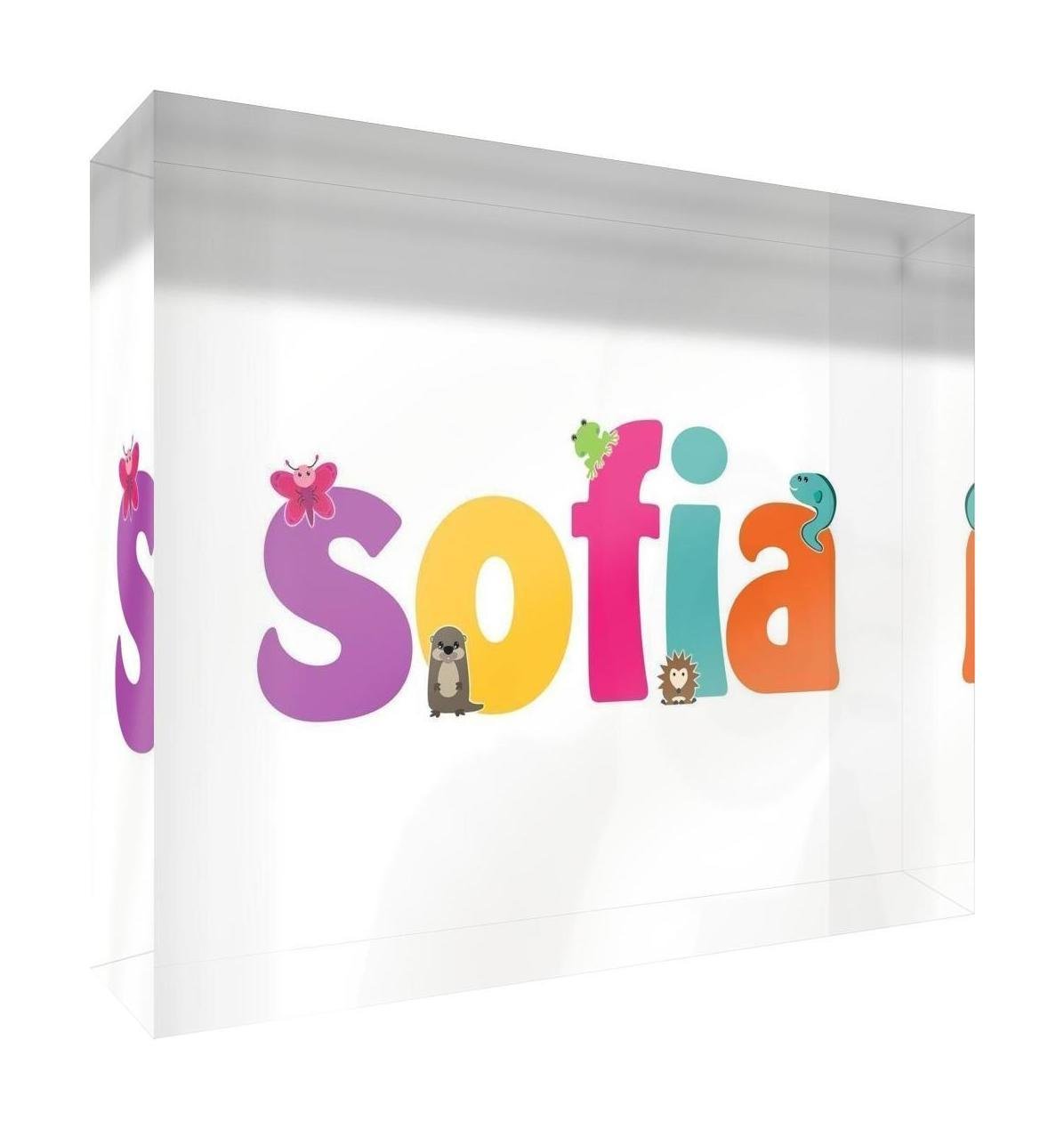 Feel Good Art Diamond Polished Baby Keepsake/Token for Baby's Nursery in Cute Design (15 x 21 x 2 cm, Large, Neutral, Today is a Gift, That's why They Call it The Present)