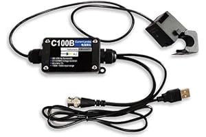 Standard Current Probe(Current Clip), Model C10B, AC/DC, 25KHz, Universally Compatible Oscilloscope Current Probe(C10B)