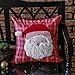 Phantoscope Decoractive New Merry Christmas Series Grandpa Santa Face Embroidery Throw Pillow Case Cushion Cover 18