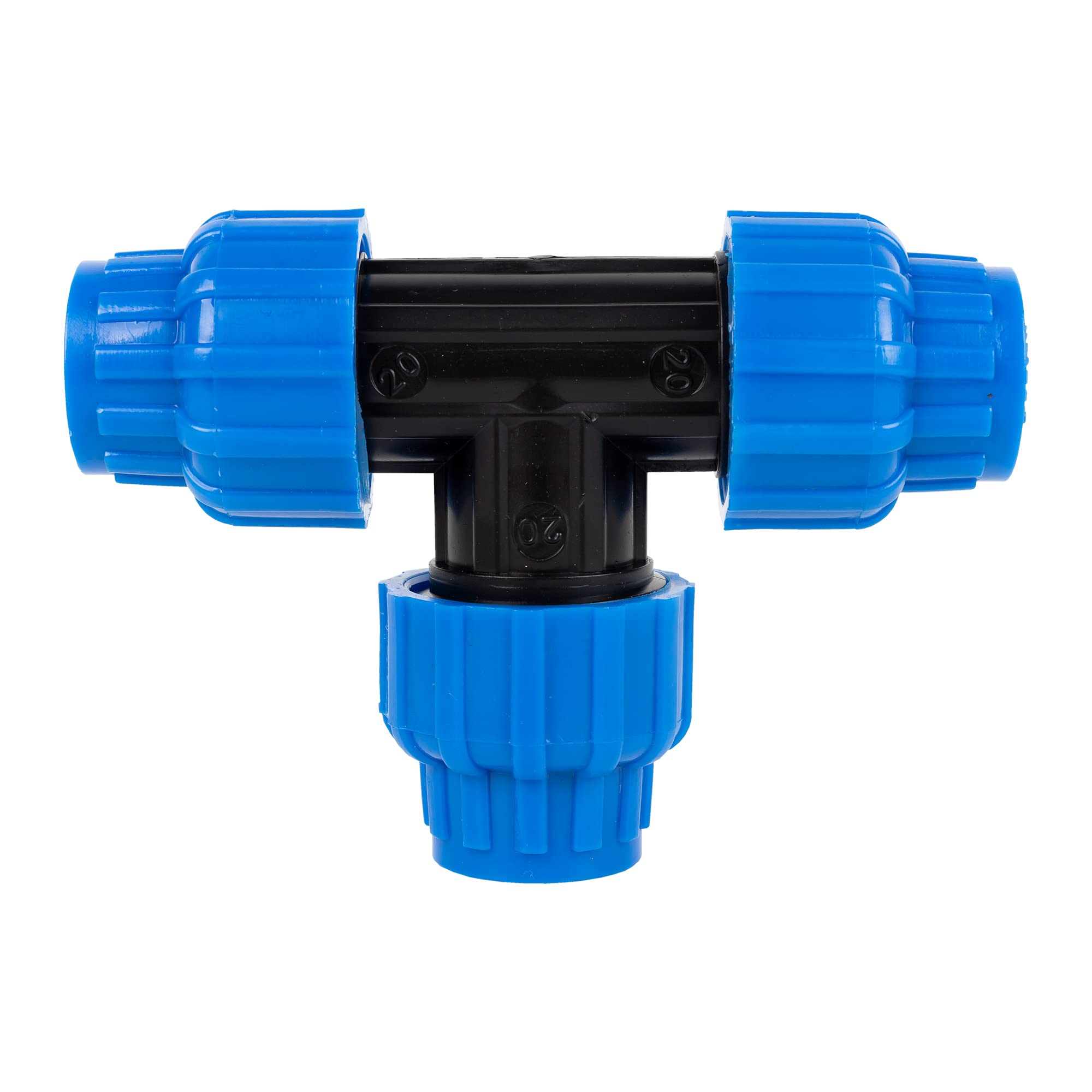 Cofan 65008458 TE 90° with Three Diameter 90 x 90 x 90 mm Each Connection | One Unit PP PN16 90 X 90 X 90