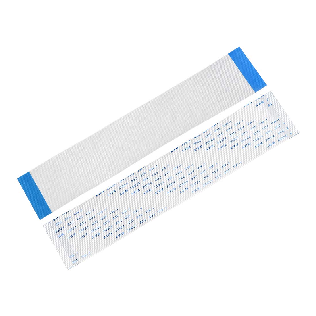 sourcing map Flexible Flat Cable, 60 Pins 0.5mm Pitch 150mm FPC FFC Flexible Ribbon Cable for LCD TV Car Audio DVD Player Laptop 5Pcs (A Type)