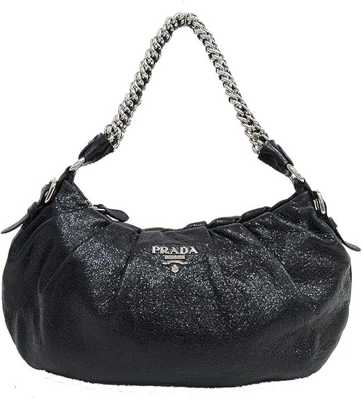 Amazon Prada プラダ チェーンバッグ ワンショルダー 1ar626 黒 ブラック レザー ブランドバッグ 中古 Netshop Prada プラダ バッグ スーツケース