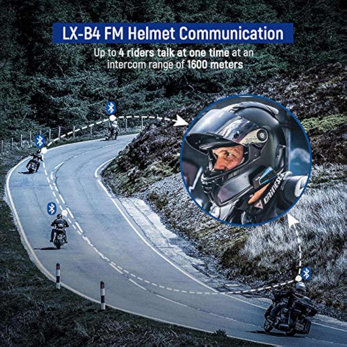 Motorcycle Bluetooth Headset 