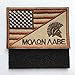 SpaceAuto USA American Flag w/ Molon Labe Spartan Helmet Military Tactical Morale Badge Decorative Emblem Combat Patch 3