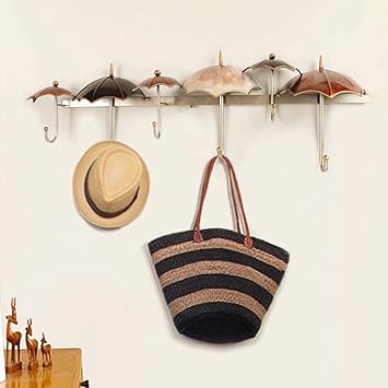Amazon ウォールハンガー おしゃれ 帽子掛け 地中海風 壁掛け 玄関