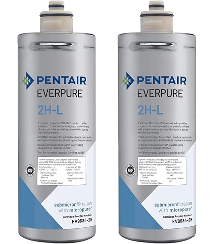 Pentair Everpure 2FC-Sカートリッジ 6個セット Amazon.com: Everpure 2FC-P | Aquverse A100 | Pentair S-54