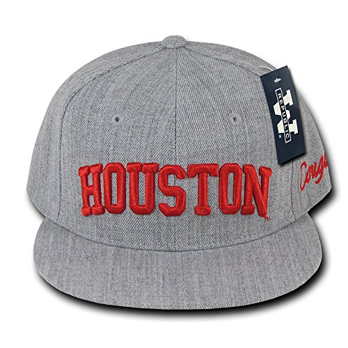 The Freshman College Snapbacks Game Day Cap (U of Houston, Heather Gray)