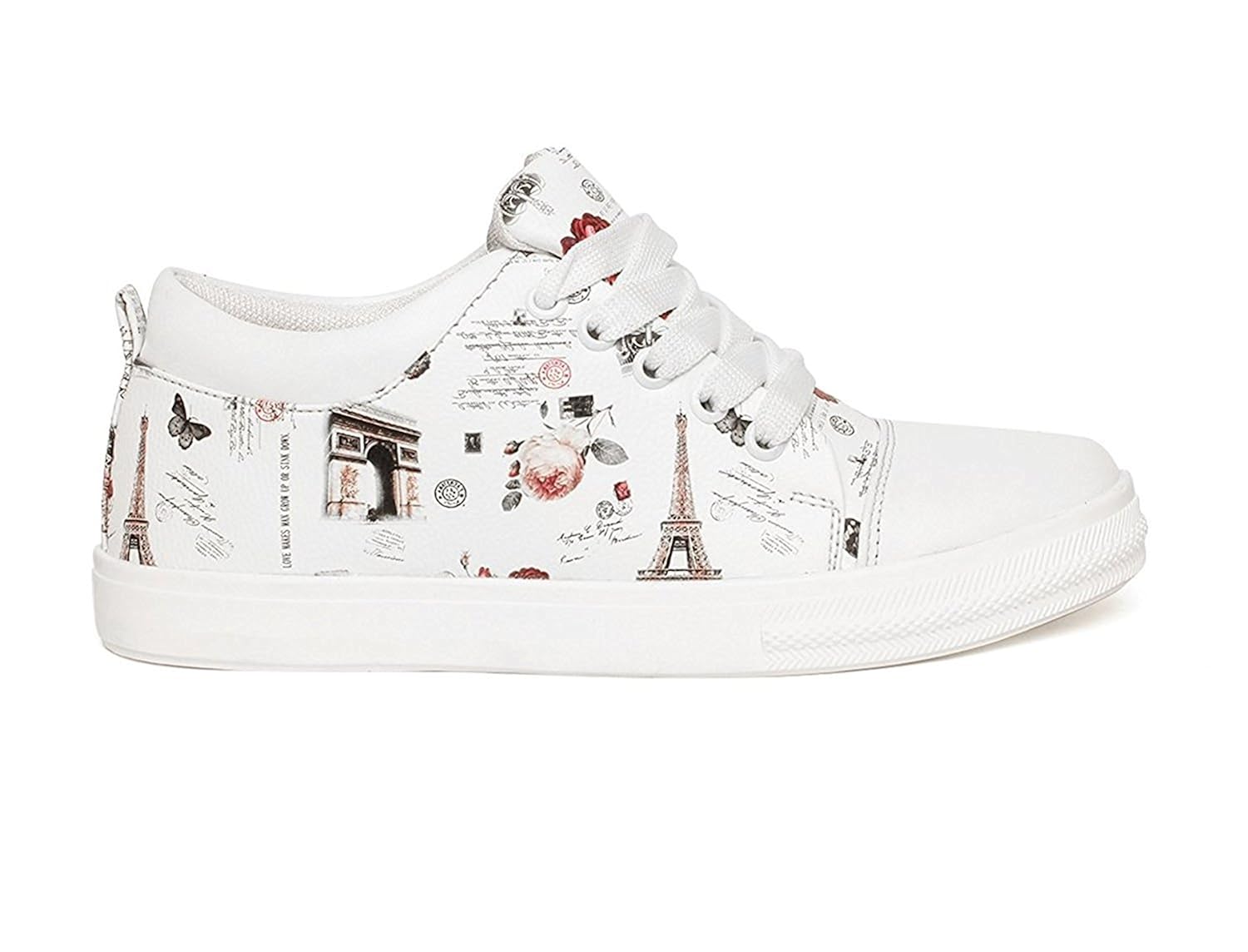 ethics perfect women's premium white casual shoes