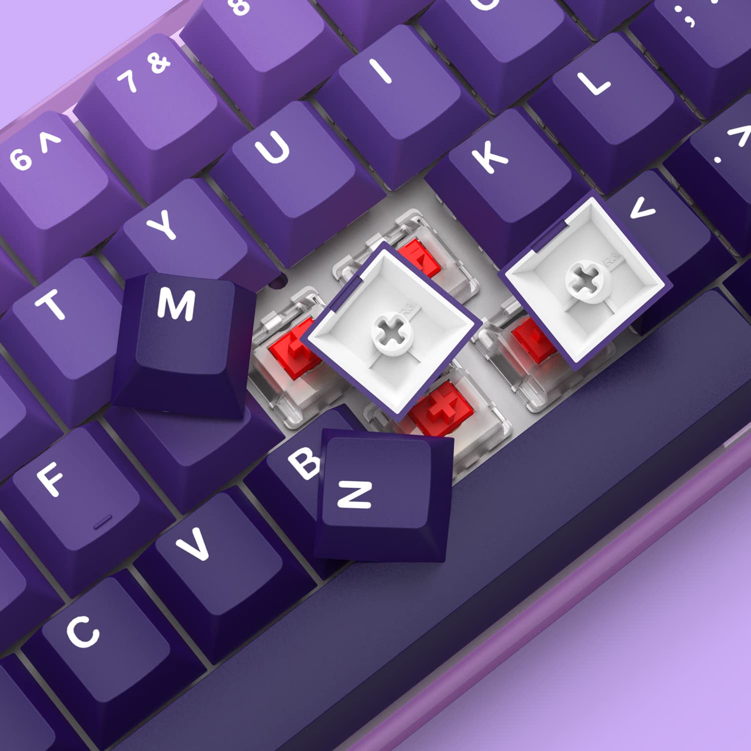 Mua Womier PBT keycaps, Cherry Profile keycaps 75 percent, double shot ...